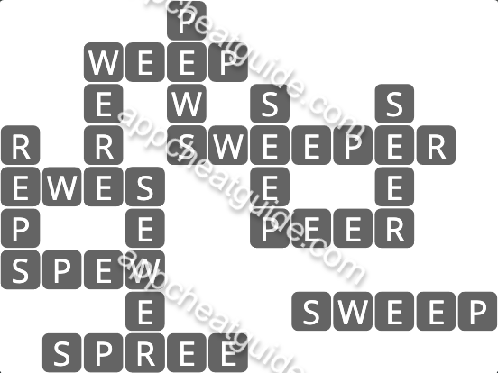 Wordscapes 3166 Far 14 Rows image answer