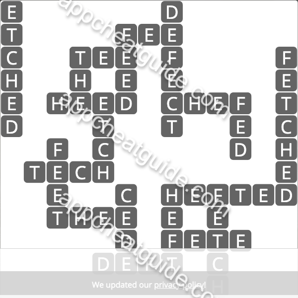 Wordscapes 3168 Far 16 Rows image answer