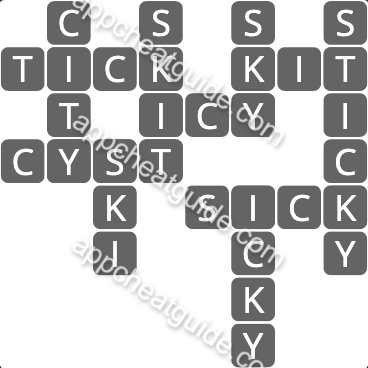 Wordscapes 327 Crest 7 Mountain image answer