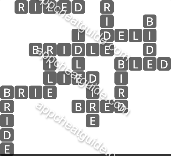 Wordscapes 3558 Crest 6 Reflect image answer