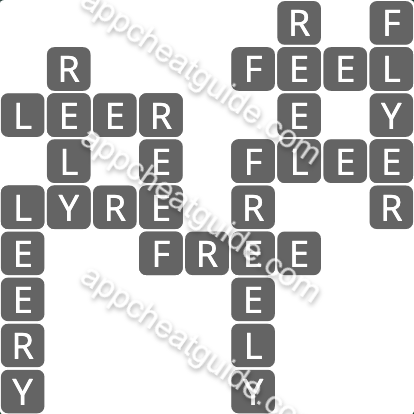 Wordscapes 3581 Ripple 13 Reflect image answer