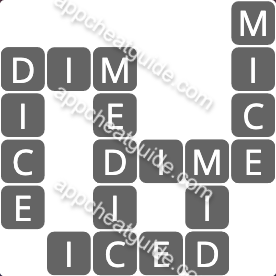 Wordscapes 36 Flow 4 Forest image answer