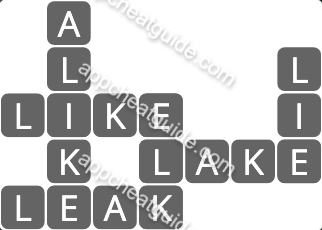 Wordscapes 44 Flow 12 Forest image answer