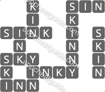 Wordscapes 447 Flake 15 Winter image answer