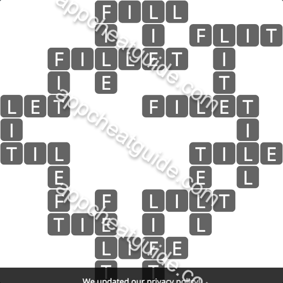 Wordscapes 448 Flake 16 Winter image answer