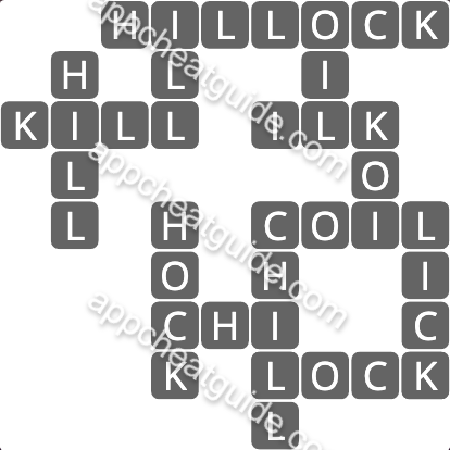 Wordscapes 4624 Flat 16 Placid image answer