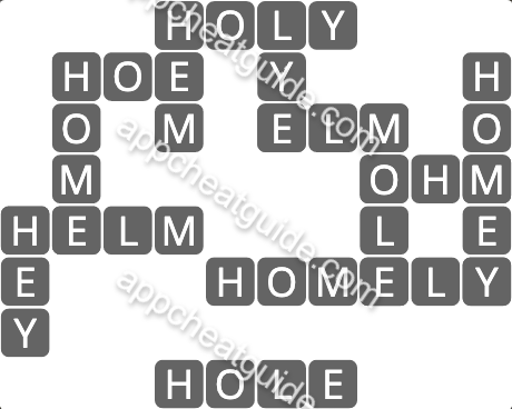 Wordscapes 4626 Bare 2 Placid image answer