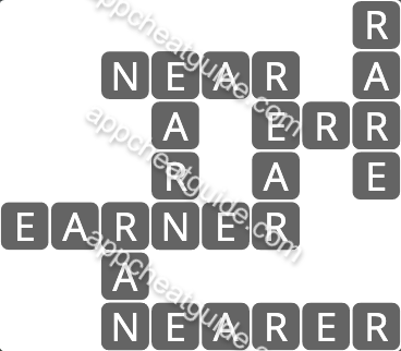 Wordscapes 4639 Bare 15 Placid image answer