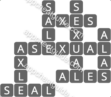 Wordscapes 4641 Bud 1 Thrive image answer