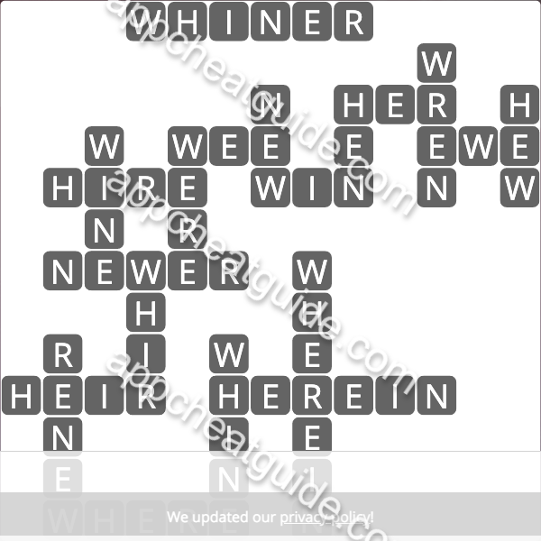 Wordscapes 4644 Bud 4 Thrive image answer