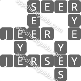 Wordscapes 4647 Bud 7 Thrive image answer