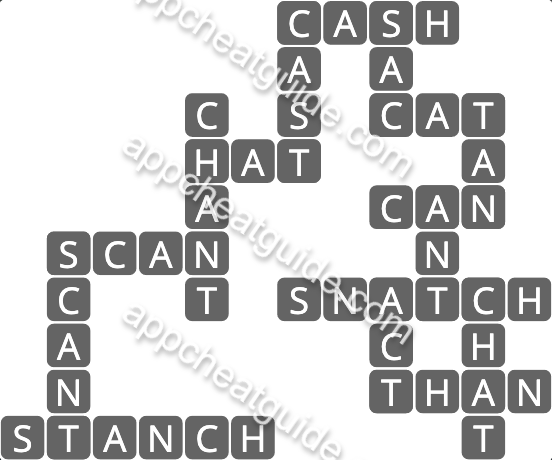 Wordscapes 4654 Bud 14 Thrive image answer