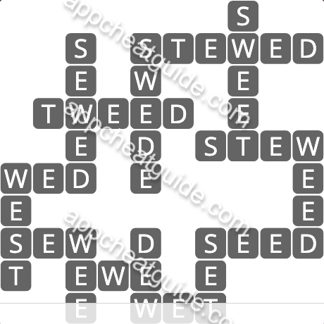 Wordscapes 558 Seed 14 Flora image answer