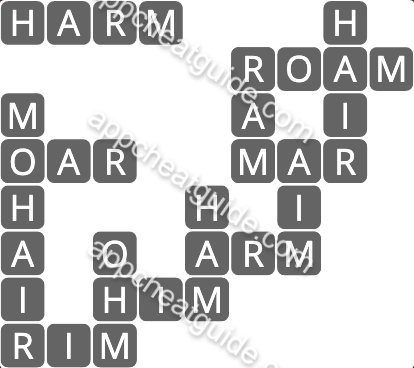 Wordscapes 5645 Free 13 Summit image answer