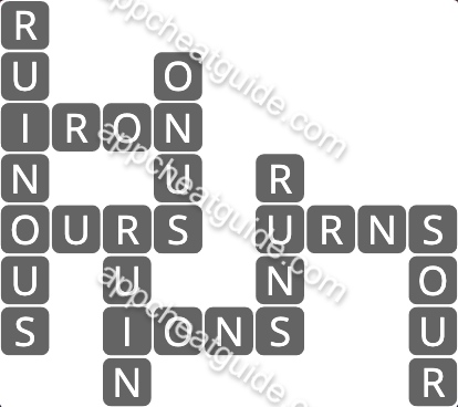 Wordscapes 5647 Free 15 Summit image answer