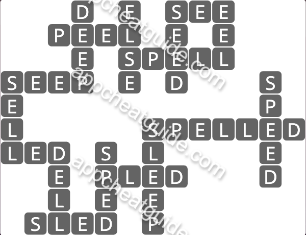 Wordscapes 5648 Free 16 Summit image answer