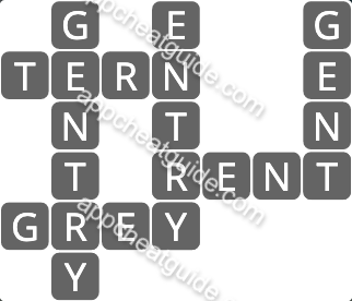 Wordscapes 5837 Soak 13 Strand image answer