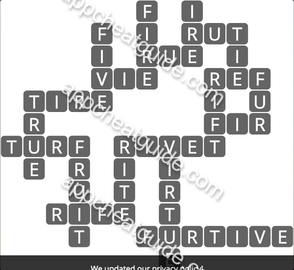 Wordscapes 5840 Soak 16 Strand image answer