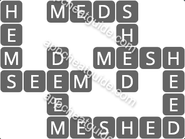 Wordscapes 5857 Vale 1 Cloud image answer