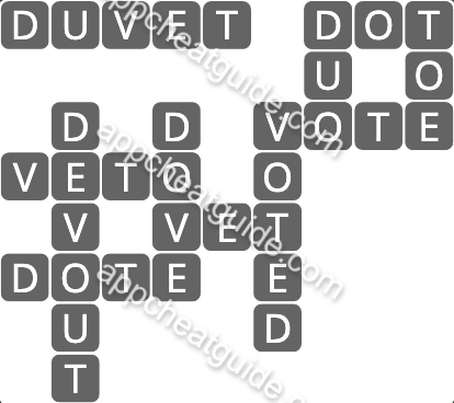 Wordscapes 5861 Vale 5 Cloud image answer