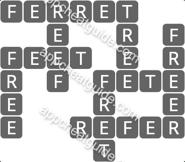 Wordscapes 6007 River 7 Master image answer