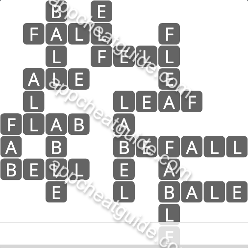 Wordscapes 632 Cover 8 Autumn image answer