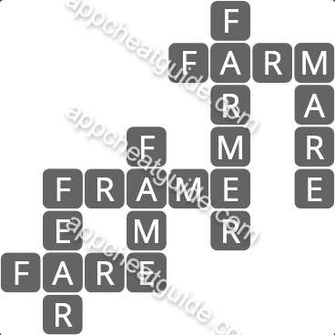 Wordscapes 711 Green 7 Jungle image answer