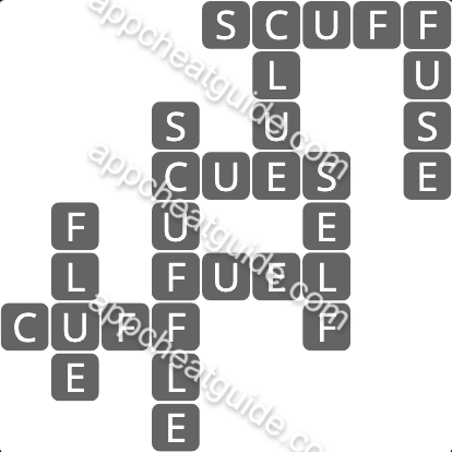 Wordscapes 734 Spire 14 Desert image answer