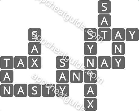 Wordscapes 753 Sierra 1 Desert image answer