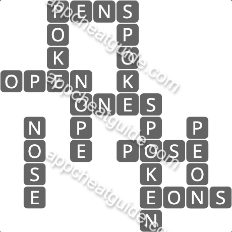 Wordscapes 761 Sierra 9 Desert image answer