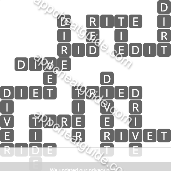 Wordscapes 857 Blue 9 Ocean image answer